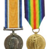 WW1 British War & Victory Medal Pair - Pte. A.H. Giles, Rifle Brigade