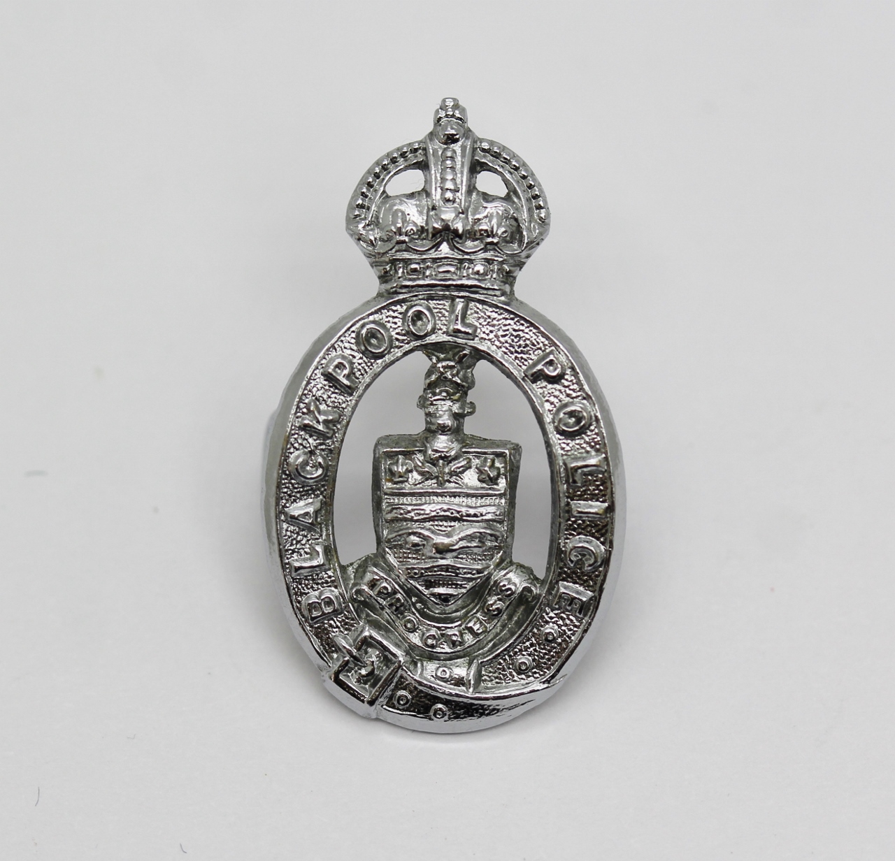 Blackpool Police Collar Badge - King's Crown