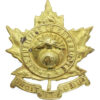 Canadian Les Fusiliers de Sherbrooke Cap Badge - King's Crown