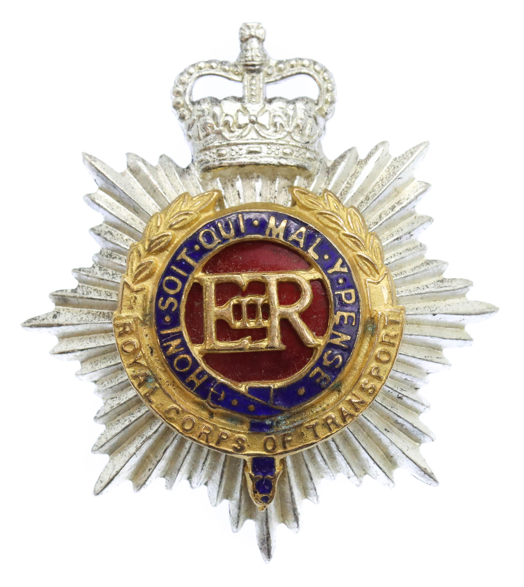EIIR Royal Corps of Transport (R.C.T.) Officer's Cap Badge