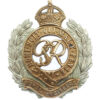 George VI Royal Engineers Bi-Metal Cap Badge