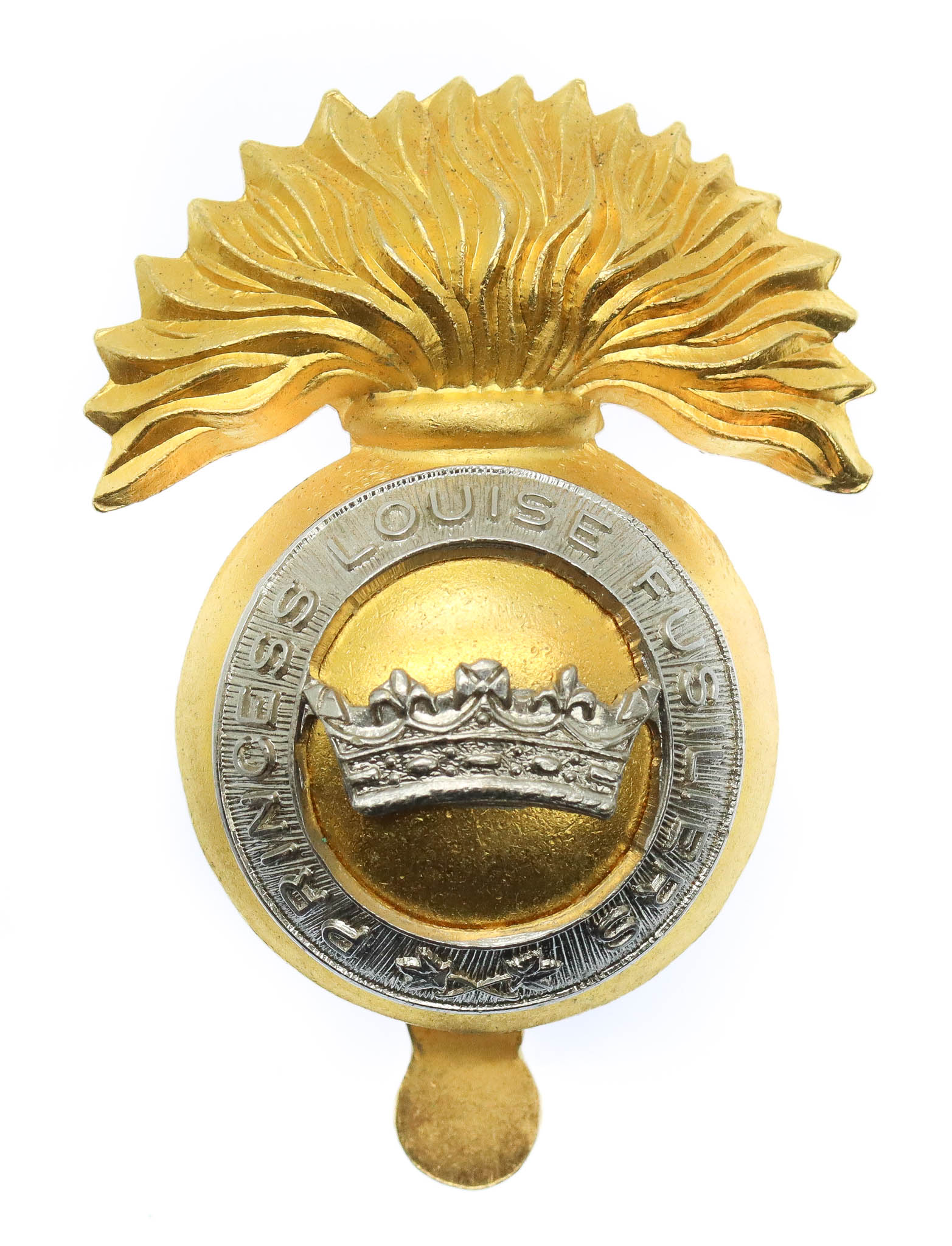 Canadian Princess Louise Fusiliers Cap Badge