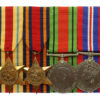 WW2 Chindits Territorial Efficiency Medal Group of Six - Pte. G. Evans, 2nd Bn. King's Own (Royal Lancaster Regiment)