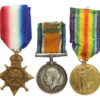WW1 1914-15 Star Medal Trio - Dvr. H. Haxwell, Royal Field Artillery