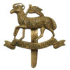 The Queen's (Royal West Surrey) Regiment WWI All Brass Economy Cap Badge