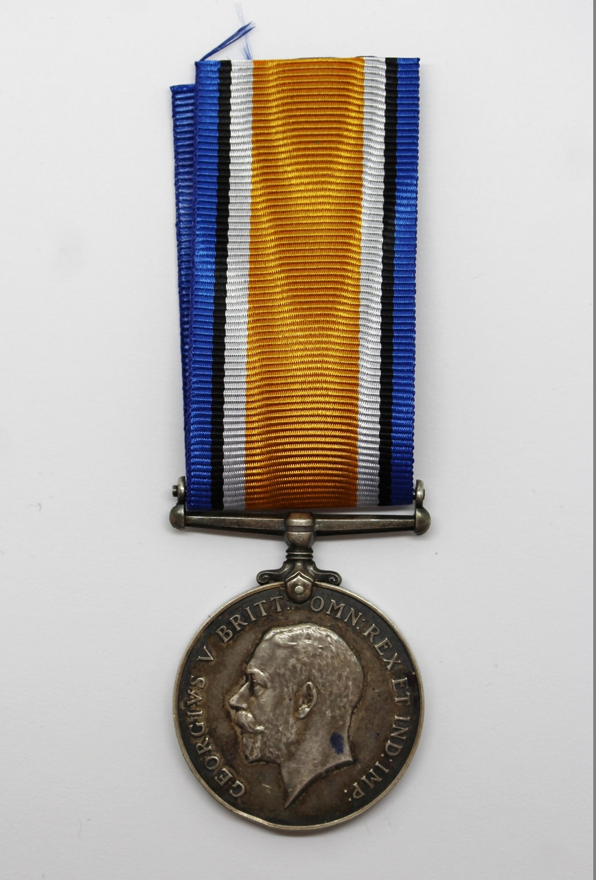 WW1 British War Medal - Pte. K.D. Stewart, Royal Marines