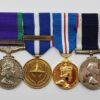 Campaign Service Medal (Clasp - Air Operations Iraq), NATO Medal (Kosovo), Golden Jubilee & Royal Navy LS&GC Medal Group of Four - LCH. R.I. Wharf, Royal Navy