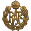 Royal Air Force (R.A.F.) Cap Badge - King's Crown