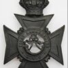 Victorian First Lanarkshire Rifle Volunteer Corps Helmet Plate