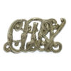 Cambridge University Rifle Volunteers Field Service Cap Badge
