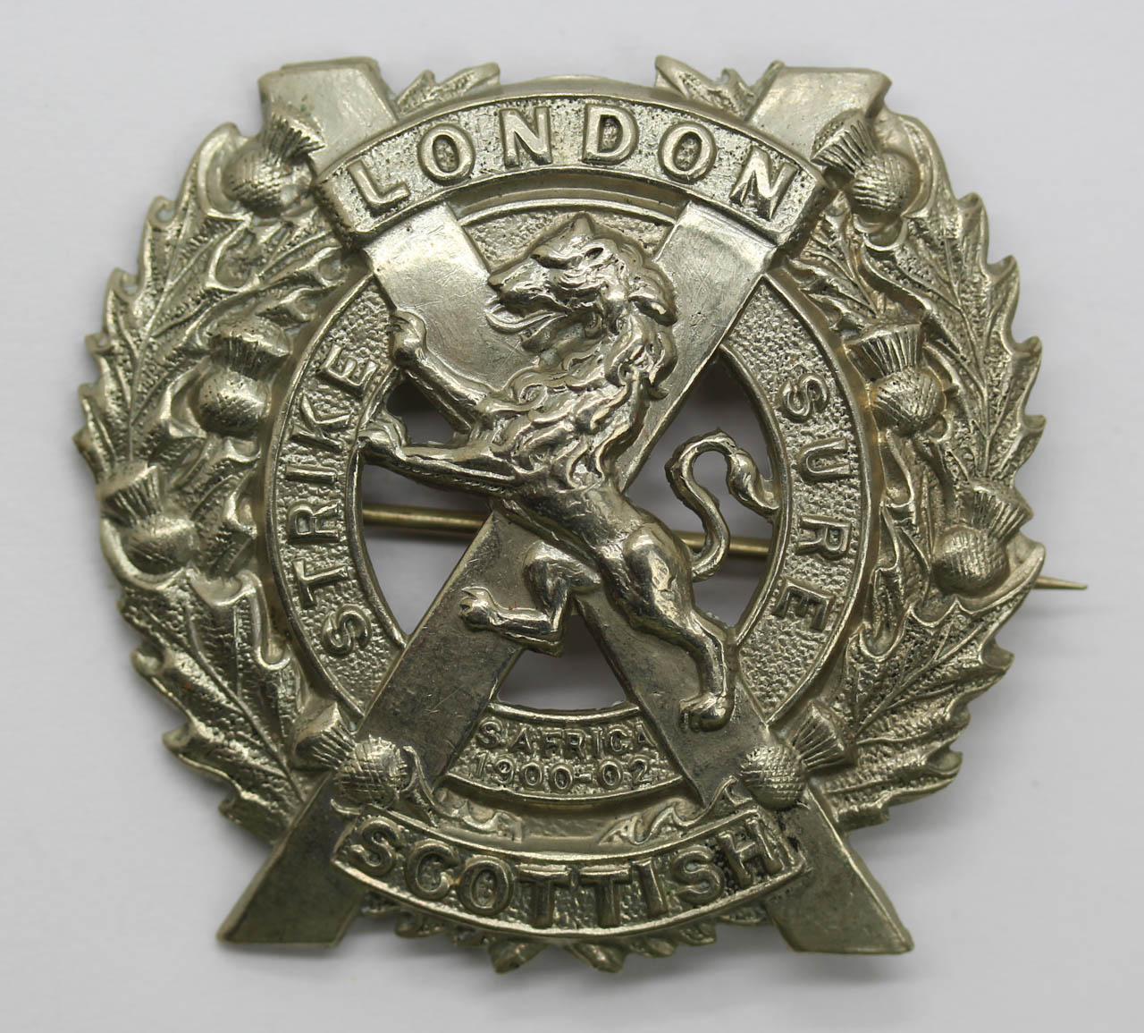 London Scottish Cap Badge
