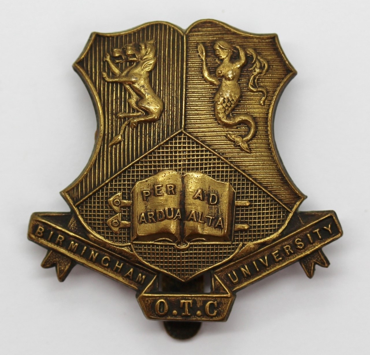 Birmingham University O.T.C. Cap Badge