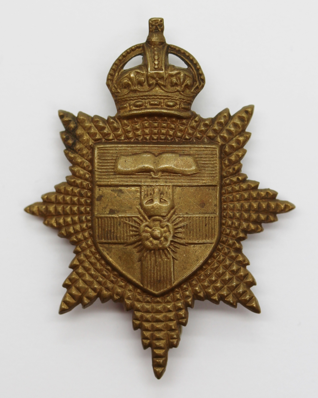 University of London O.T.C. Cap Badge - King's Crown