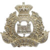 Victorian Suffolk Regiment 1898 Hallmarked Silver Cap Badge