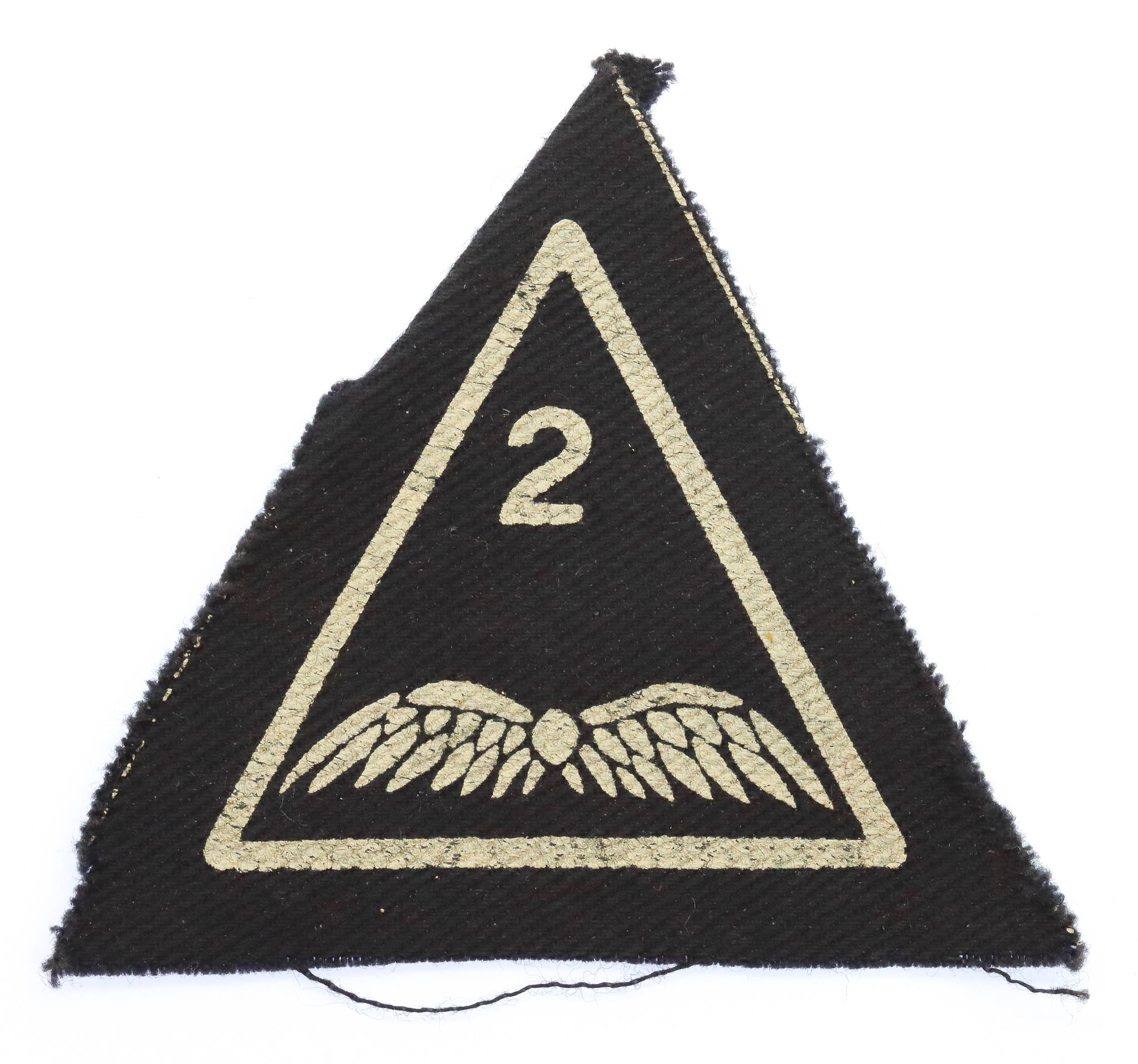 2nd Air Formation Signals Cloth Painted Formation Sign 