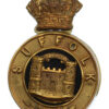 Victorian Suffolk Regiment Glengarry Badge Helmet Plate Centre