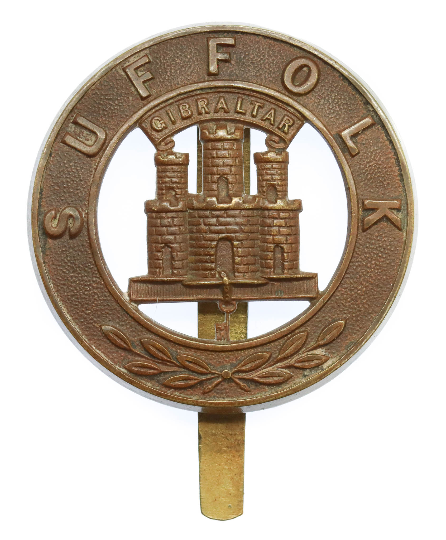 Suffolk Regiment Pagri Badge