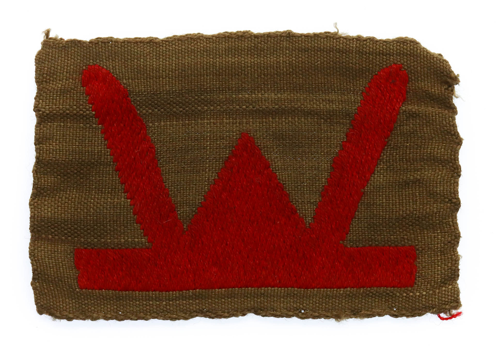 53rd (Welch) Division Cloth Formation Sign
