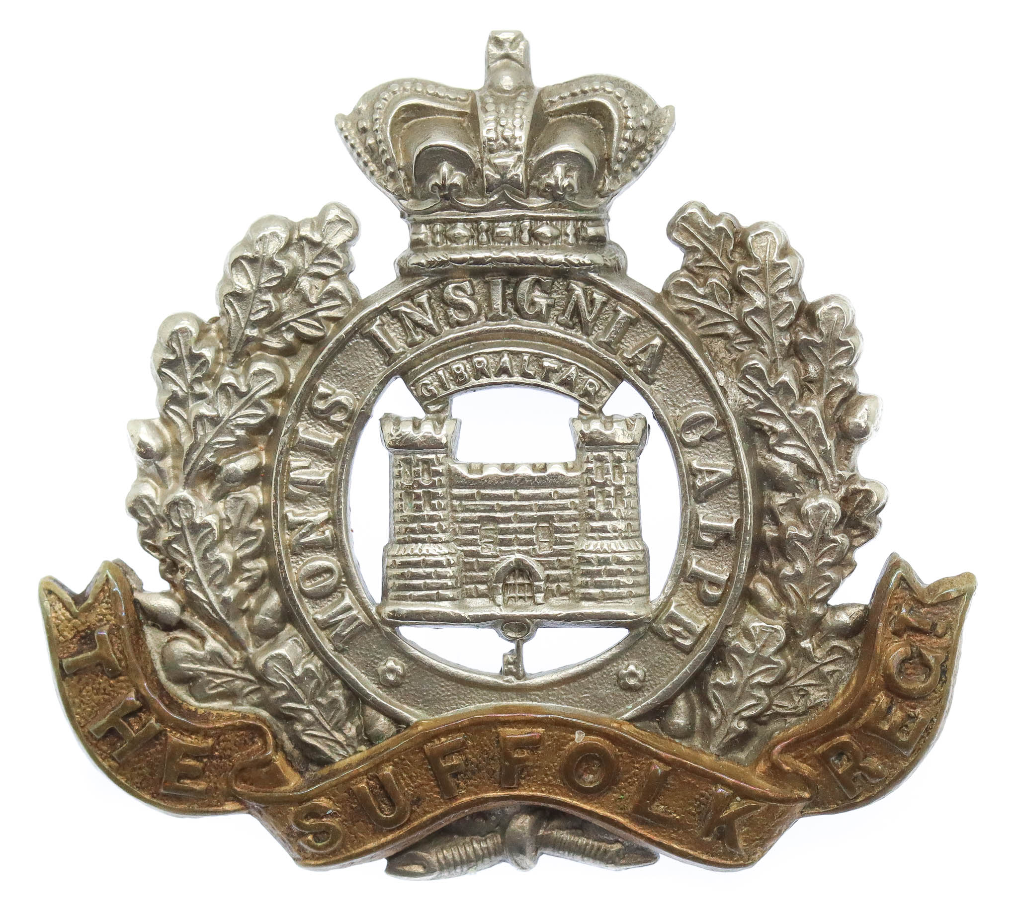 Victorian Suffolk Regiment Cap Badge