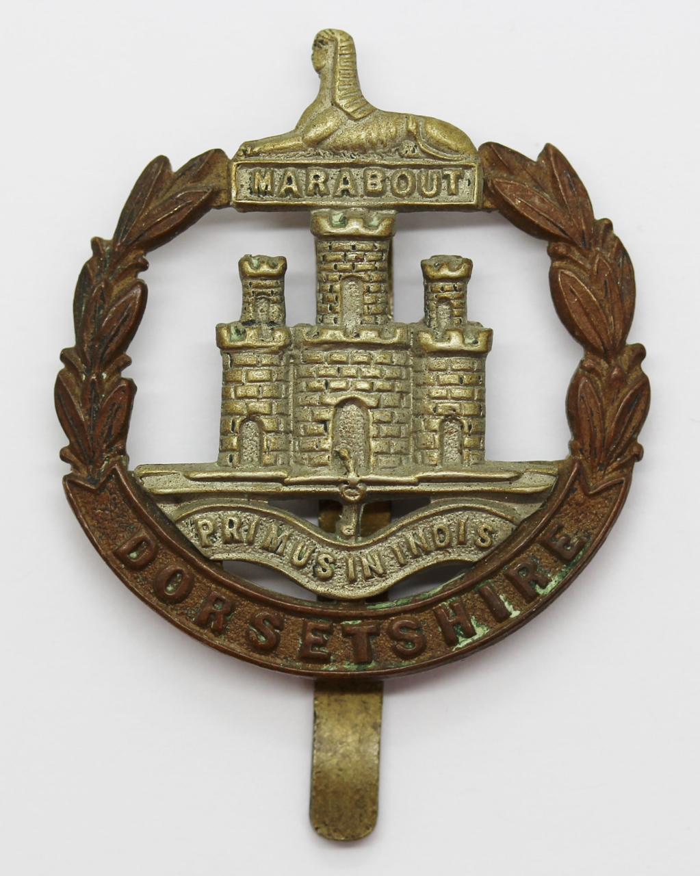 Dorsetshire Regiment Cap / Pagri Badge