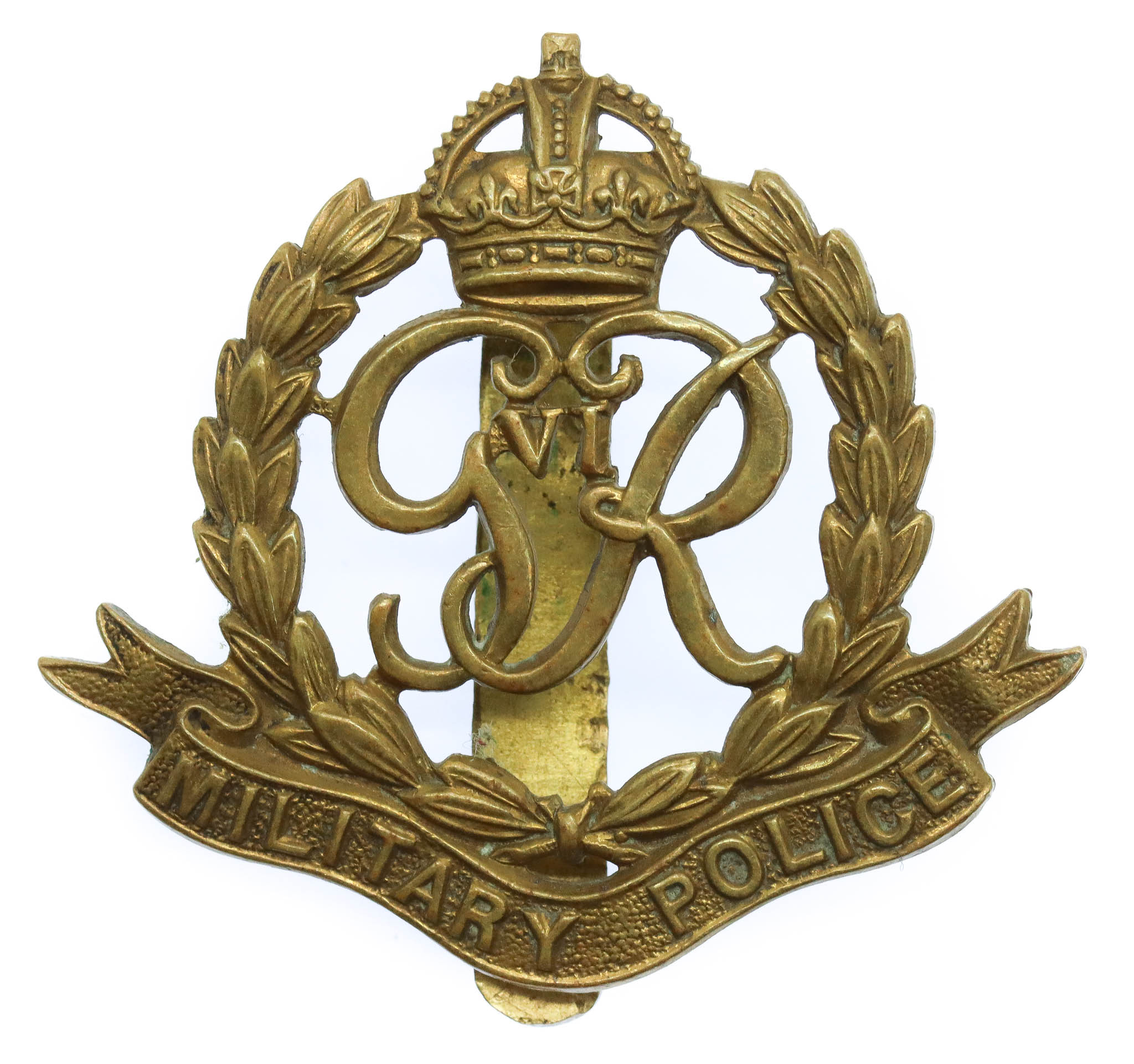 George VI Corps of Military Police Cap Badge