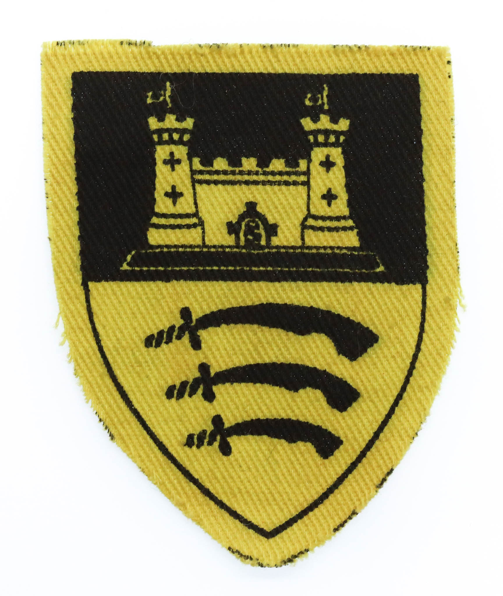 East Anglian District Printed Formation Sign (1st Pattern)