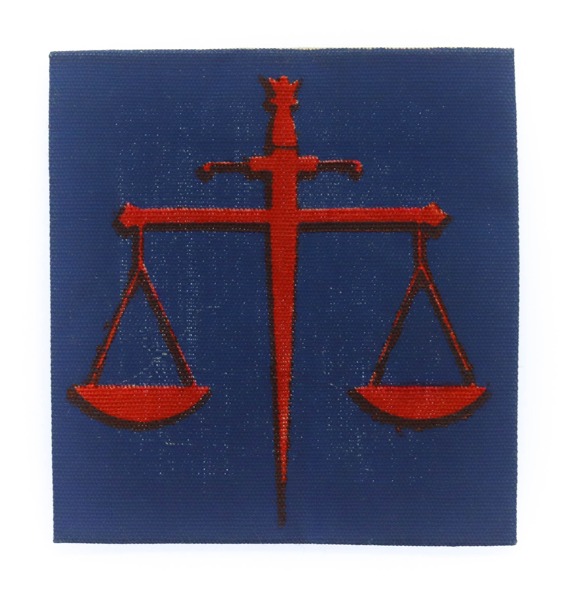 7th Anti-Aircraft Division Printed Formation Sign