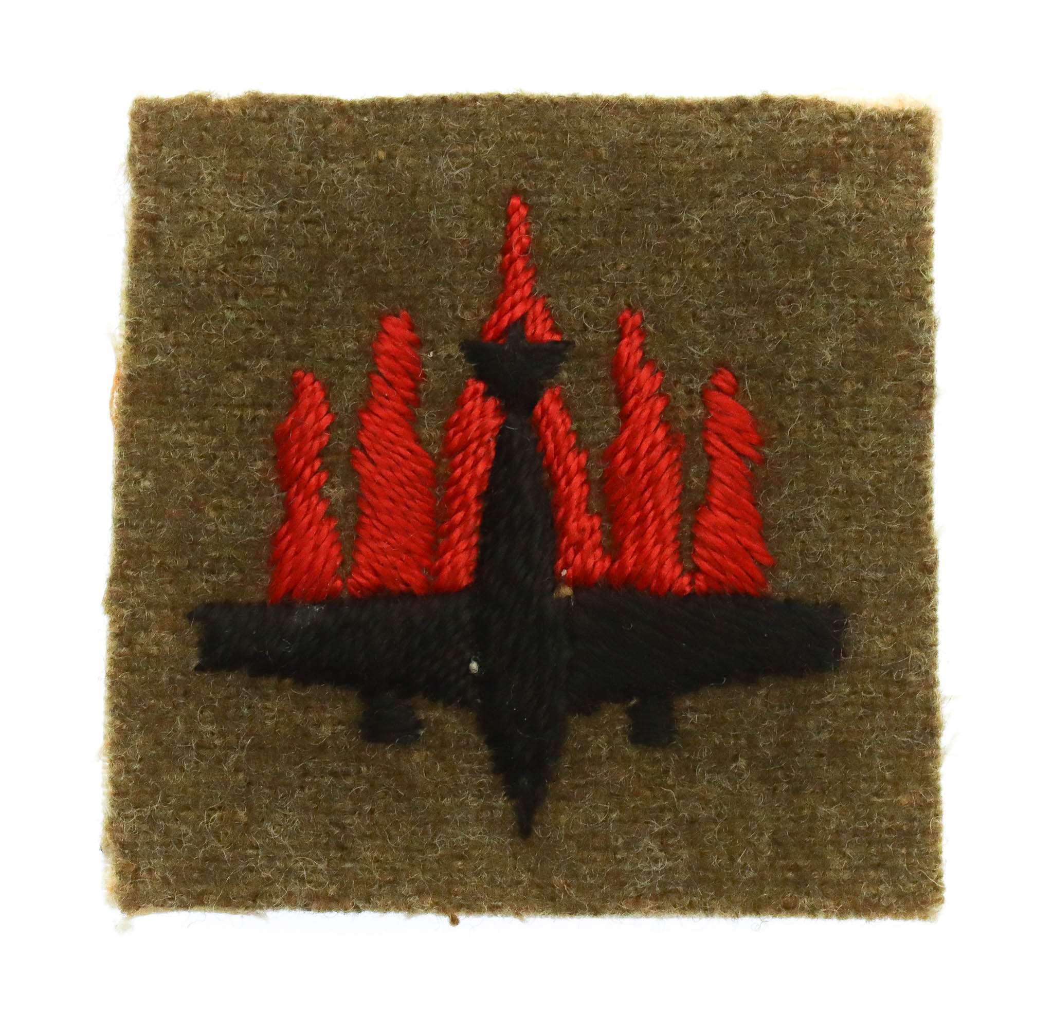5th Anti-Aircraft Division Cloth Formation Sign
