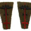 Pair of 1st Anti-Aircraft Division Cloth Formations Signs (1st Pattern)