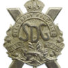 Canadian Stormont, Dundas & Glengarry Highlanders Cap Badge - King's Crown