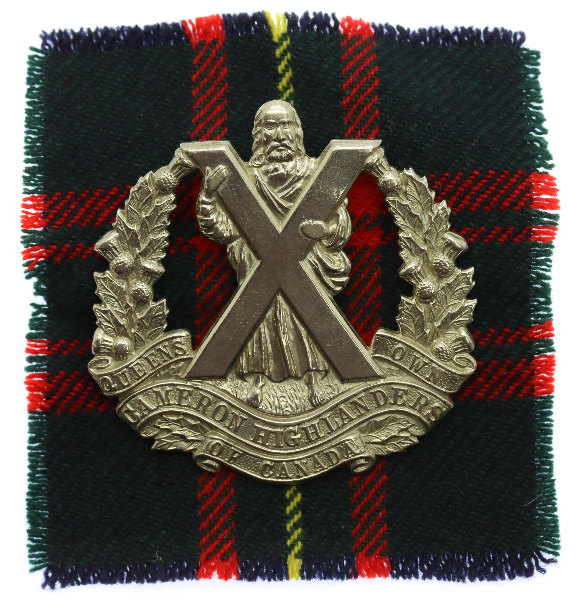 Queen's Own Cameron Highlanders of Canada Cap Badge