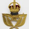 Royal Air Force (R.A.F.) Warrant Officer's Cap Badge - King's Crown