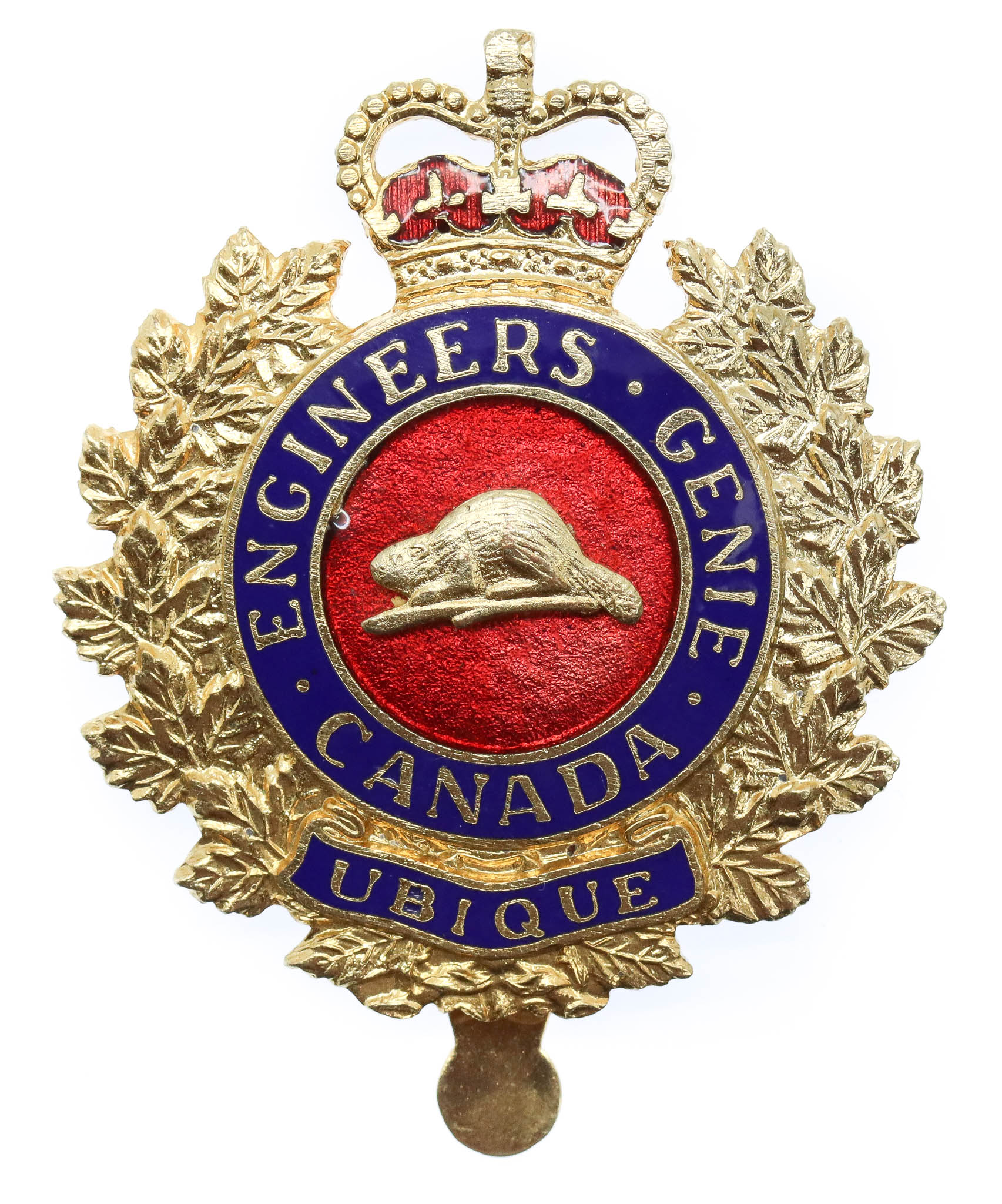 Canadian Forces Military Engineers Cap Badge