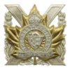 Canadian The Perth Regiment Cap Badge - King's Crown