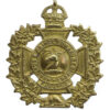Canadian Hastings & Prince Edward Regiment Cap Badge - King's Crown