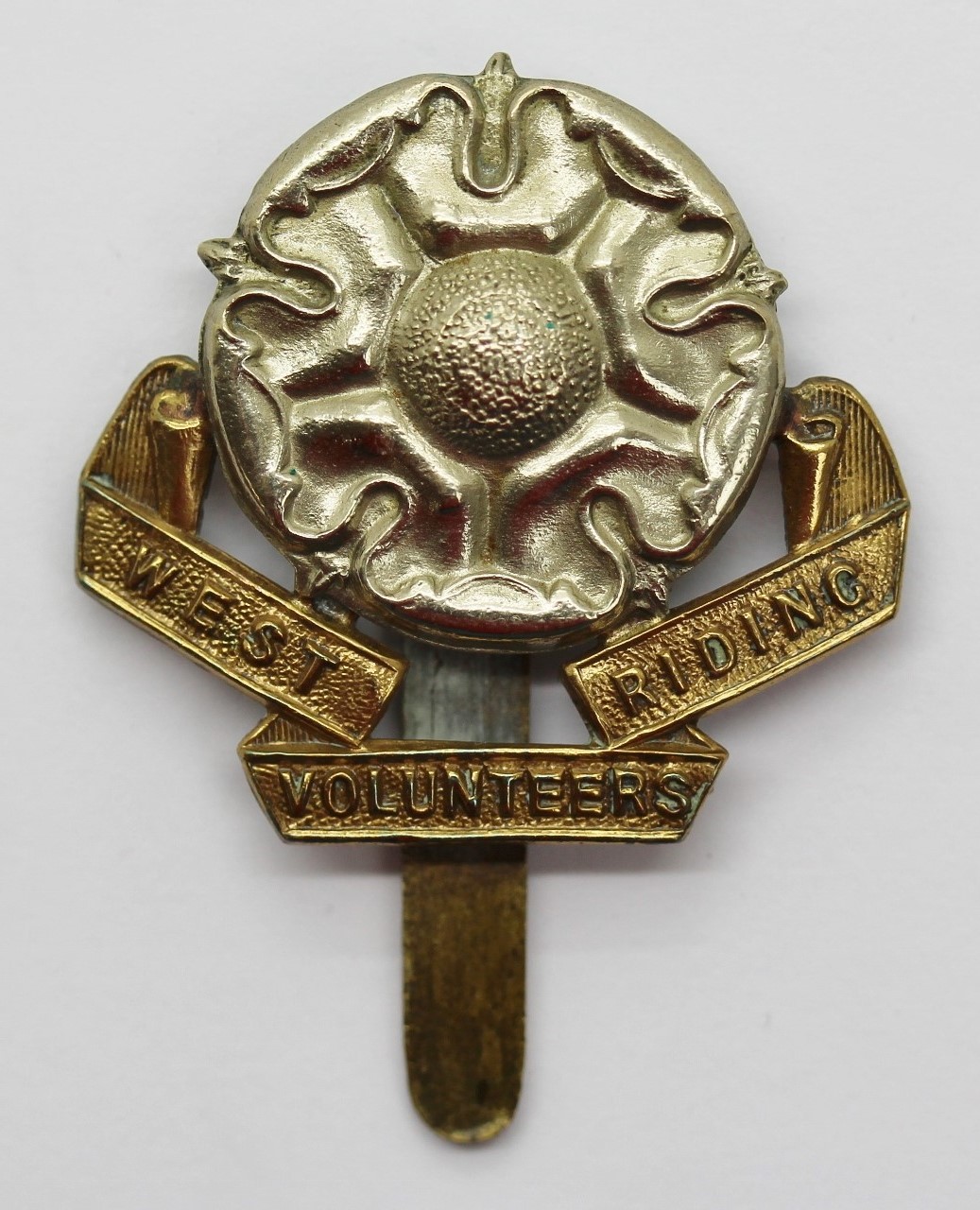 West Riding Volunteers V.T.C. Cap Badge