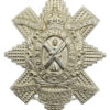 Canadian Black Watch Royal Highland Regiment of Canada Cap Badge - King's Crown