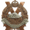 Canadian Calgary Highlanders Cap Badge - King's Crown