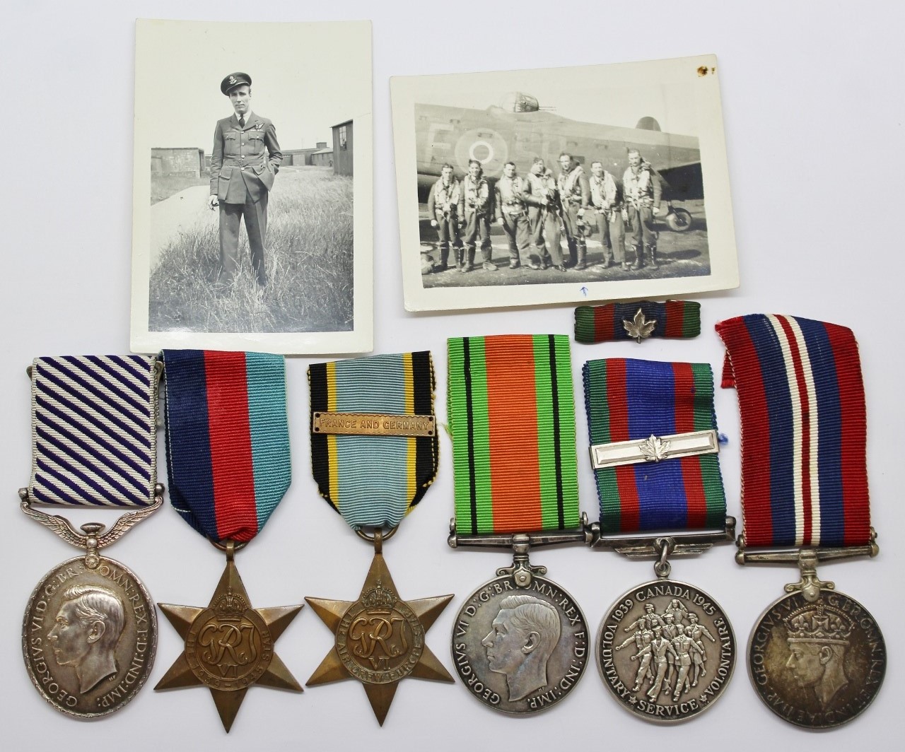 WW2 Distinguished Flying Medal Group - Flt Sgt (Air Gunner) D.W. Storms, 101 Sqdn, Royal Canadian Air Force