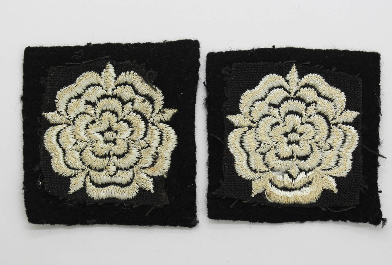 Pair of East & West Riding Area Cloth Formation Signs
