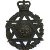 Royal Army Chaplain's Department (Jewish) Cap Badge - Queen's Crown