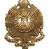 10th County of London Bn. (Hackney Rifles) London Regiment Cap Badge - King's Crown