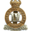 4th Queen's Own Hussars Cap Badge - King's Crown