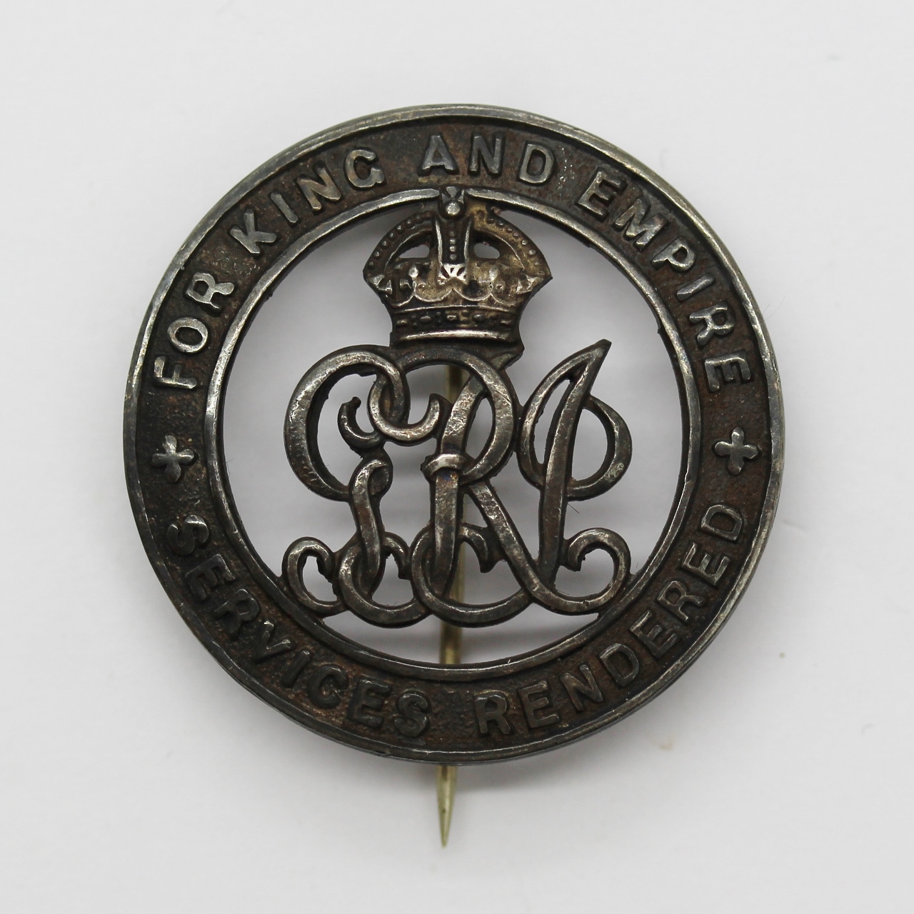 WW1 Silver War Badge (No. B119290) - Pte. J.L. Evans, 6th Bn. Welsh Regiment