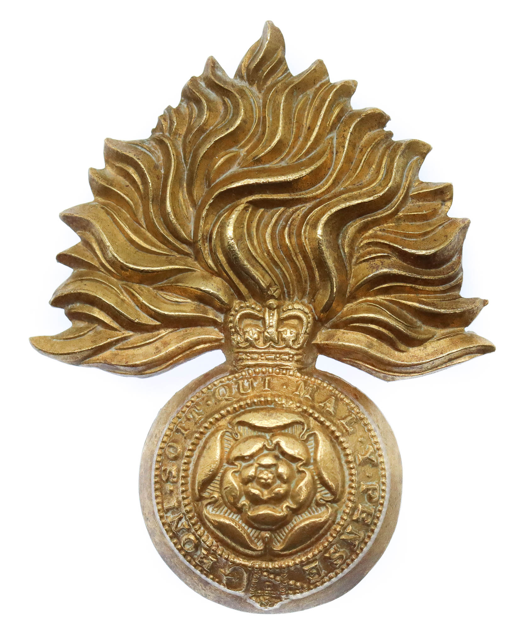 Royal Fusiliers Cap Badge - Queen's Crown