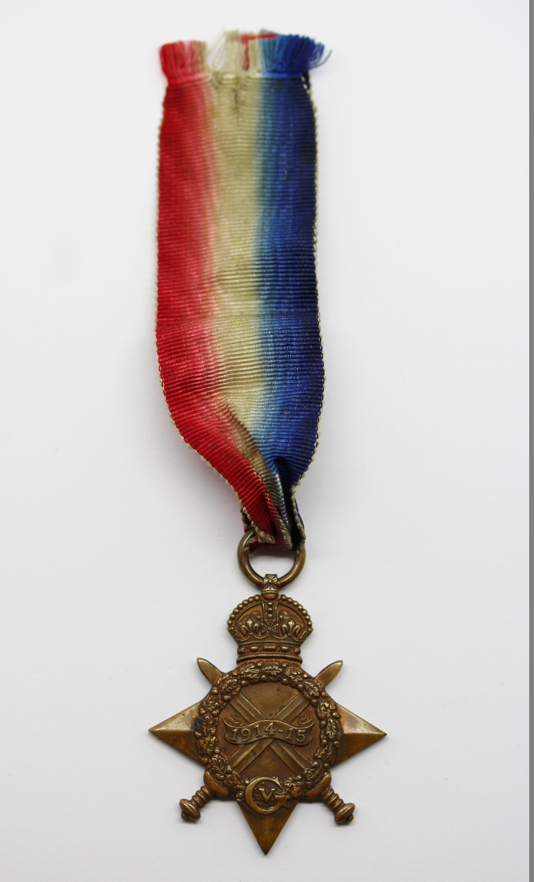 WW1 1914-15 Star - Pte. J.W. Coulson, Leicestershire Regiment
