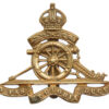 Royal Artillery Territorial Cap Badge - King's Crown