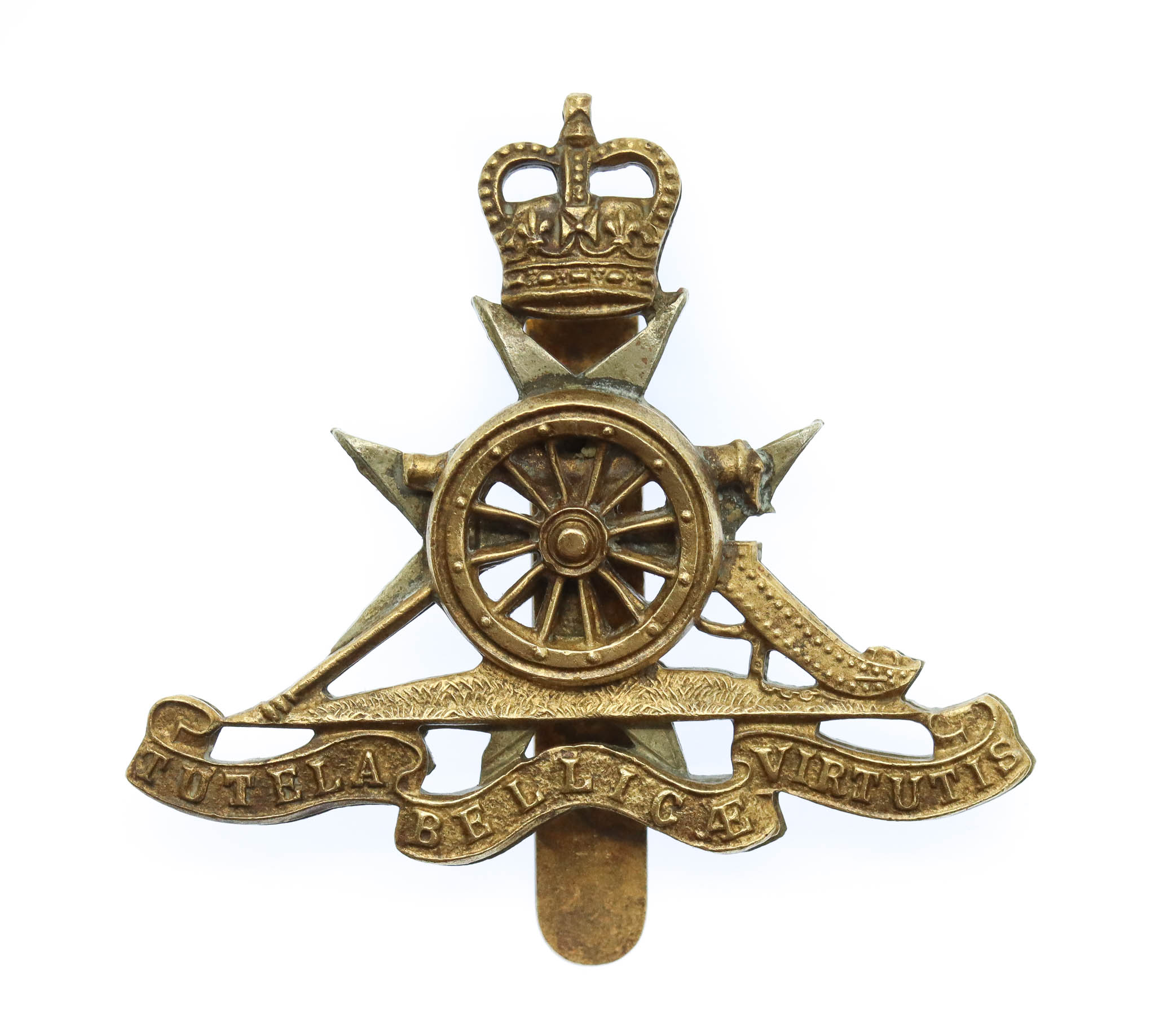 Royal Malta Artillery Beret Badge - Queen's Crown