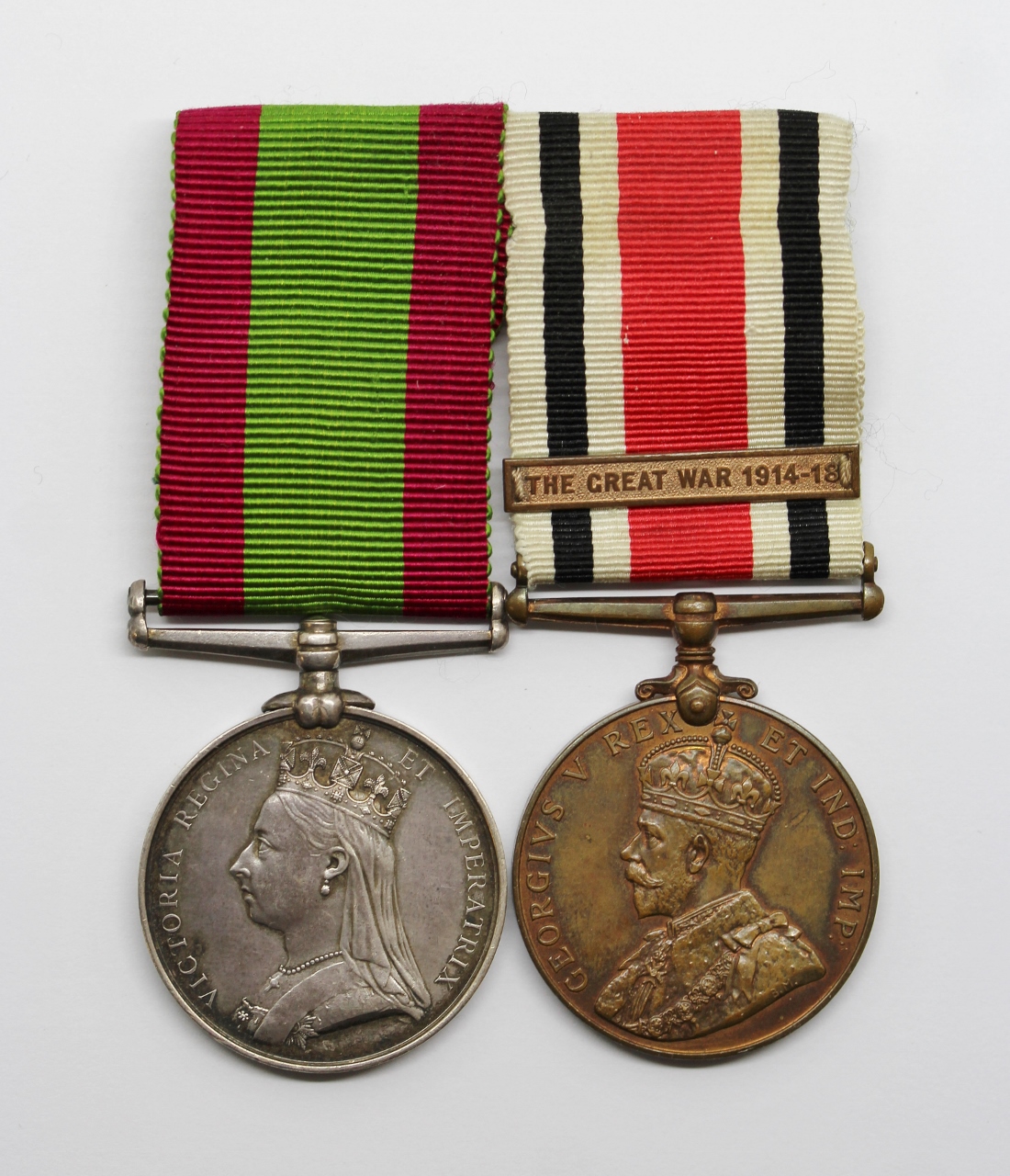 Afghanistan 1878-80 Medal & George V Special Constabulary Long Service Medal (Great War 1914-18) - Sgt. O. Kingdon, 6th Dragoon Guards