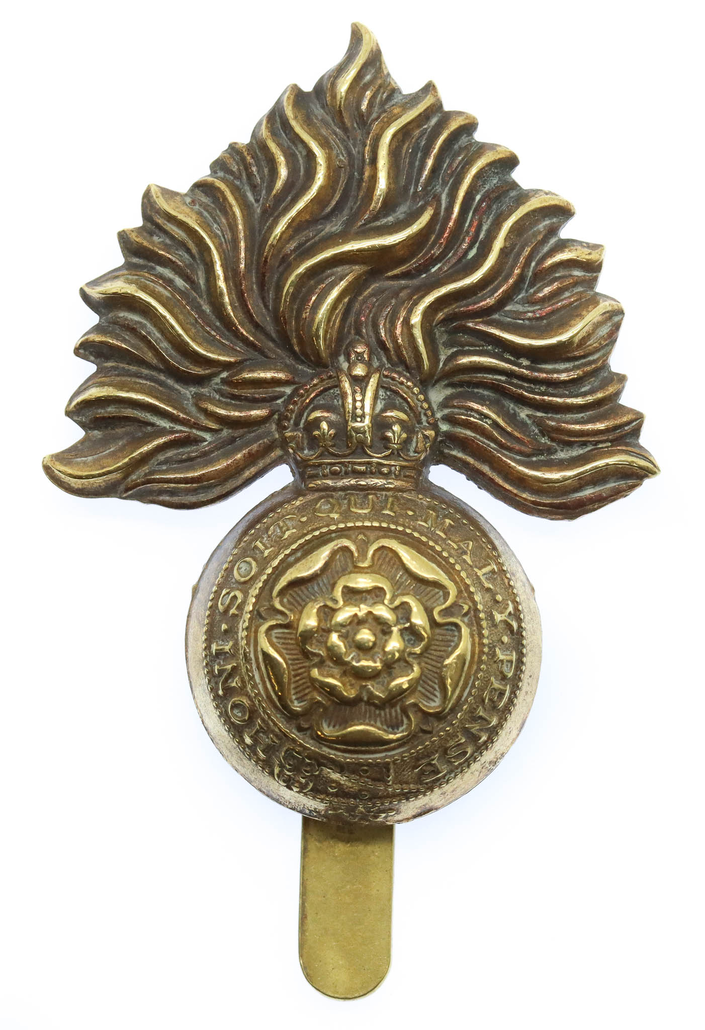 Royal Fusiliers Cap Badge - King's Crown